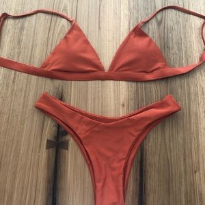 Zaria Burnt Orange Bikini